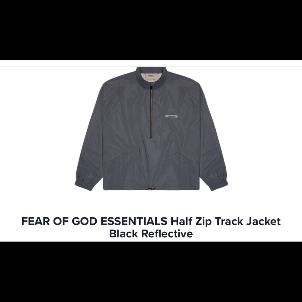 Fear of God Essential Quarter Zip Up Jacket